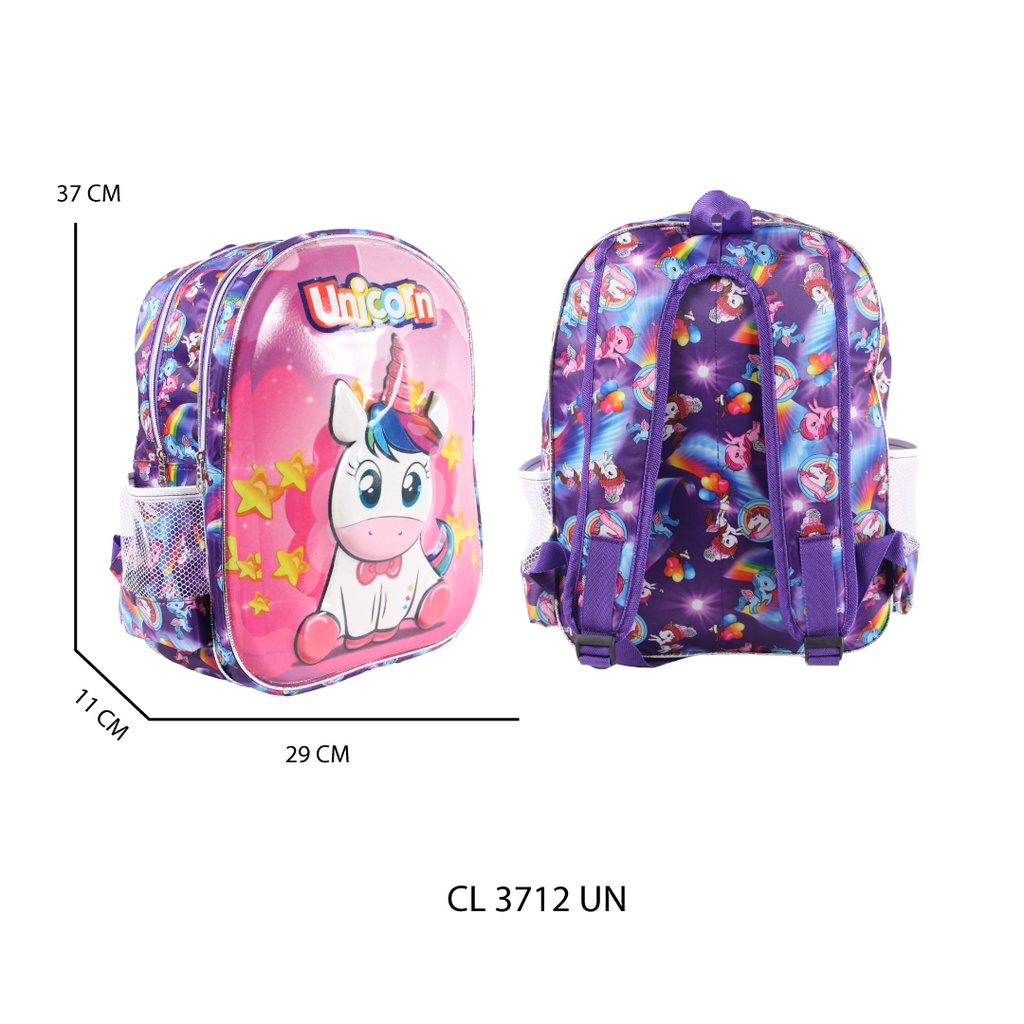 [KLIKTAS] Tas Ransel Anak TK / Paud Kartun Batok / Backpack Sekolah karakter