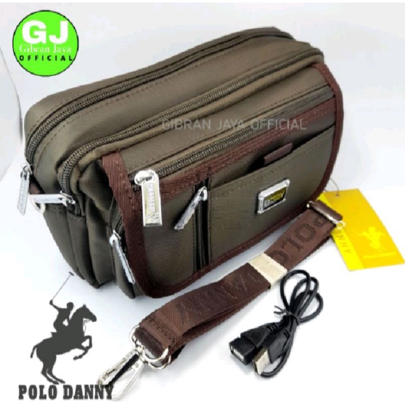 Tas Polo Danny Sling Bag/Waist Bag/Pinggang