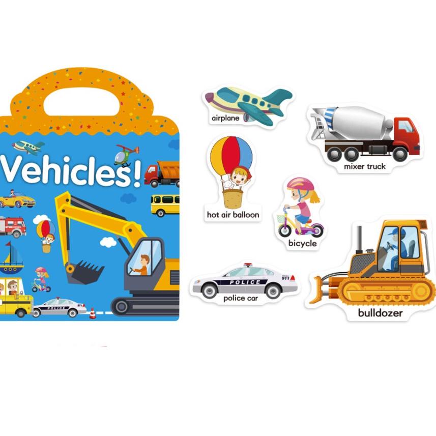 

(N6S7) Activity Book Anak DIY Buku Mewarnai / Coloring + Sticker Book mainan edukasi //Pasti@murah
