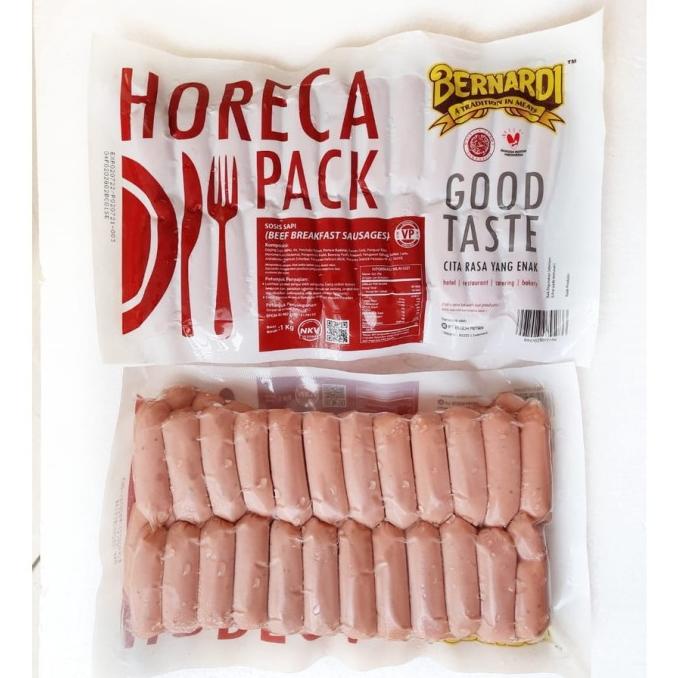 

windytriastuti13 Sosis Bernardi Horeca VP 1kg 48pcs beef breakfast TERLARIS TERPERCAYA ORIGINAL