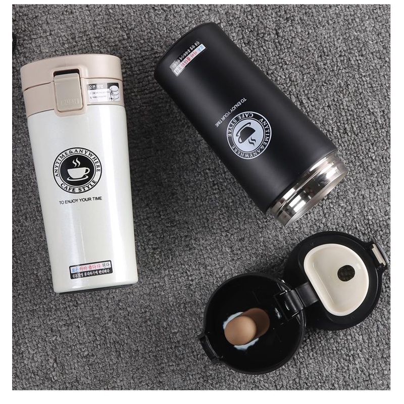 Thermos/Termos Kecil/ Termos Mini/ Termos kopi terbuat dari Stainless Steel Vacum Tumbler 380ml