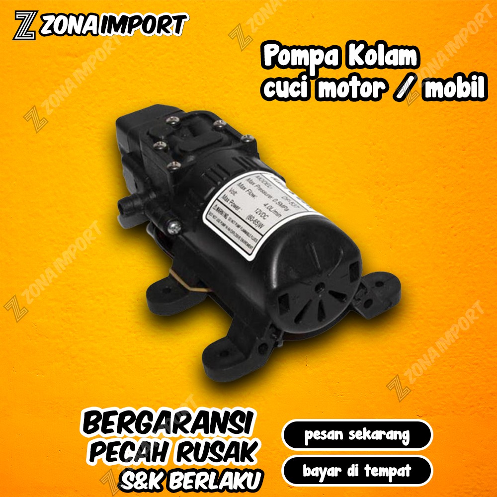 Pompa Taman Mini Air Mancur Penyiram Pompa Kolam POMPA AIR KOLAM MINI ELEKTRIK HIGH 12v