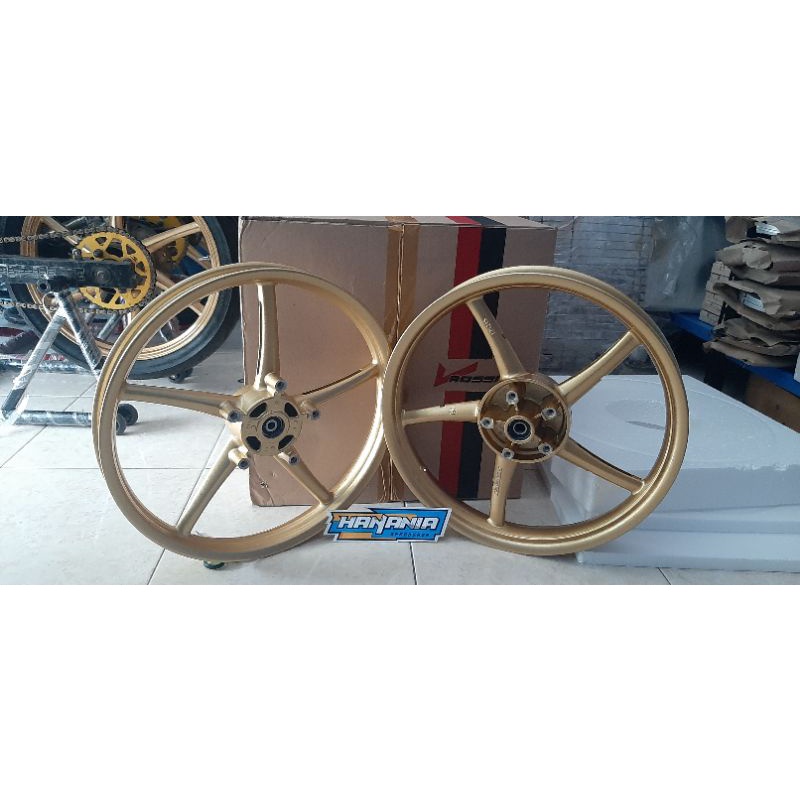Velg Pelek Vrossi Sanca Model Rcb Mx king, jupiter mx new, jupiter z, satria fu, mx old, rx king mur