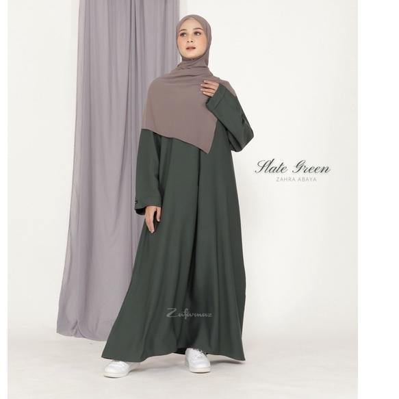 Harga Murah.. Abaya HItam Abaya Syari Abaya Turki Abaya Jetblack Abaya Basic Abaya Polos ZAHRA