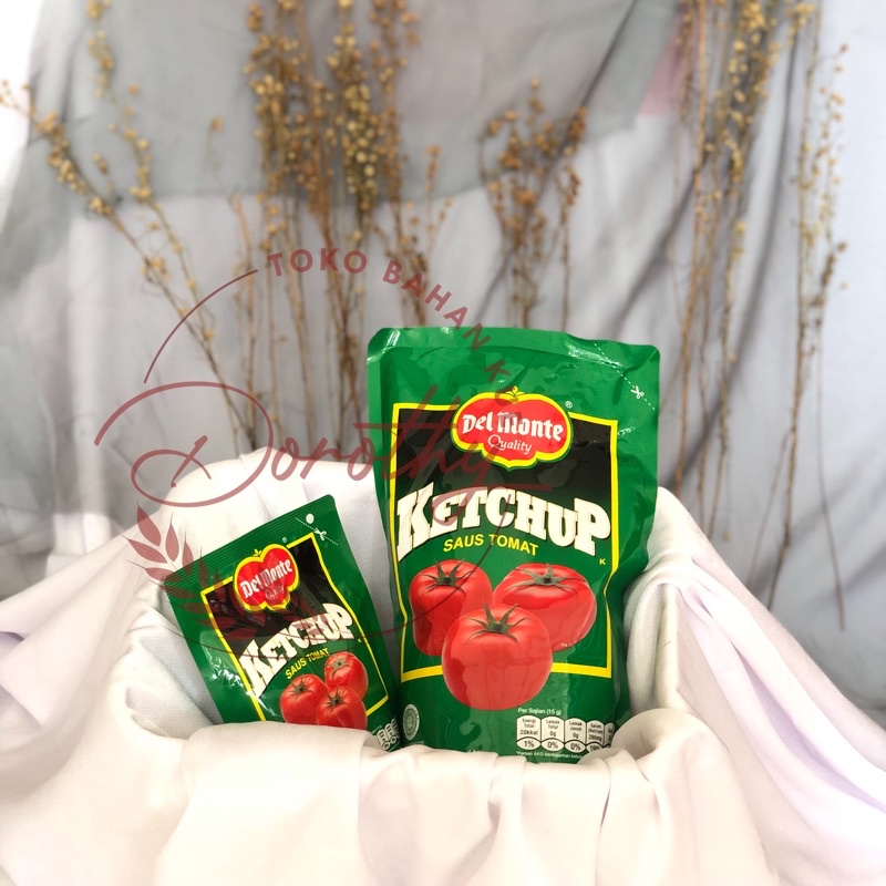 

DEL MONTE KETCHUP / SAUS TOMAT 1 KG / 200 GRAM