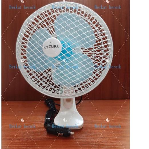 Ω Kipas Angin Mobil Minibus Truk 12Volt&24 Volt Model Jepit ➭
