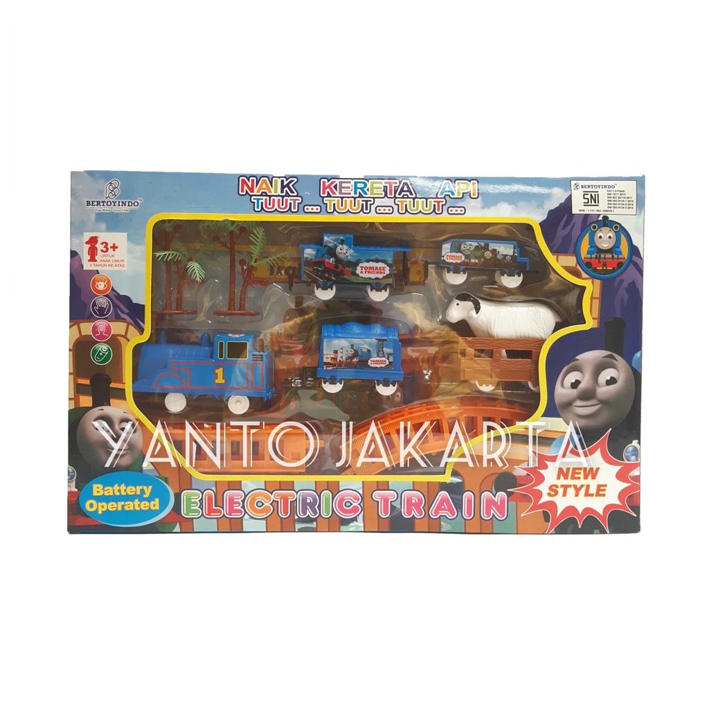 MAINAN REL KERETA API TRAIN PLAY SET