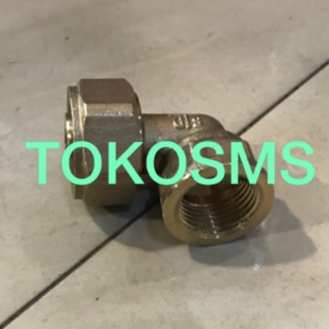 knee drat dalam 1620 x 1/2 F kdd knie drat dalam 3/4 x 1/2 model rifeng