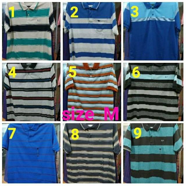 kaos polo shirt walrus original size m