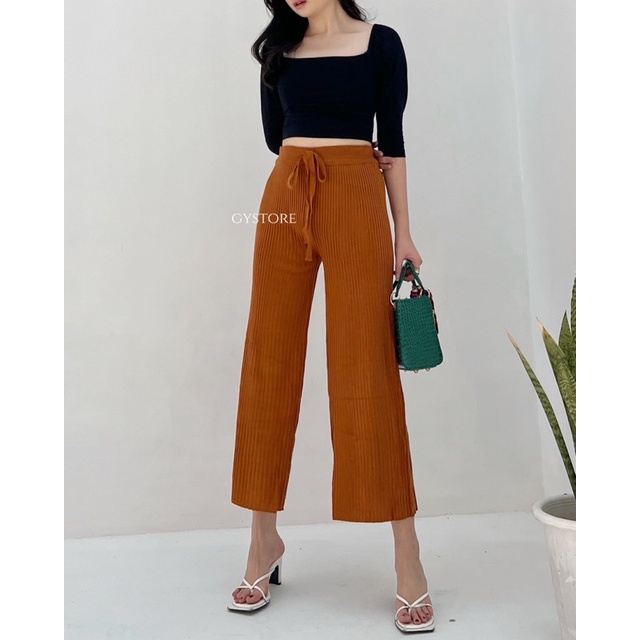 Neira Knit Pants | Celana Knit