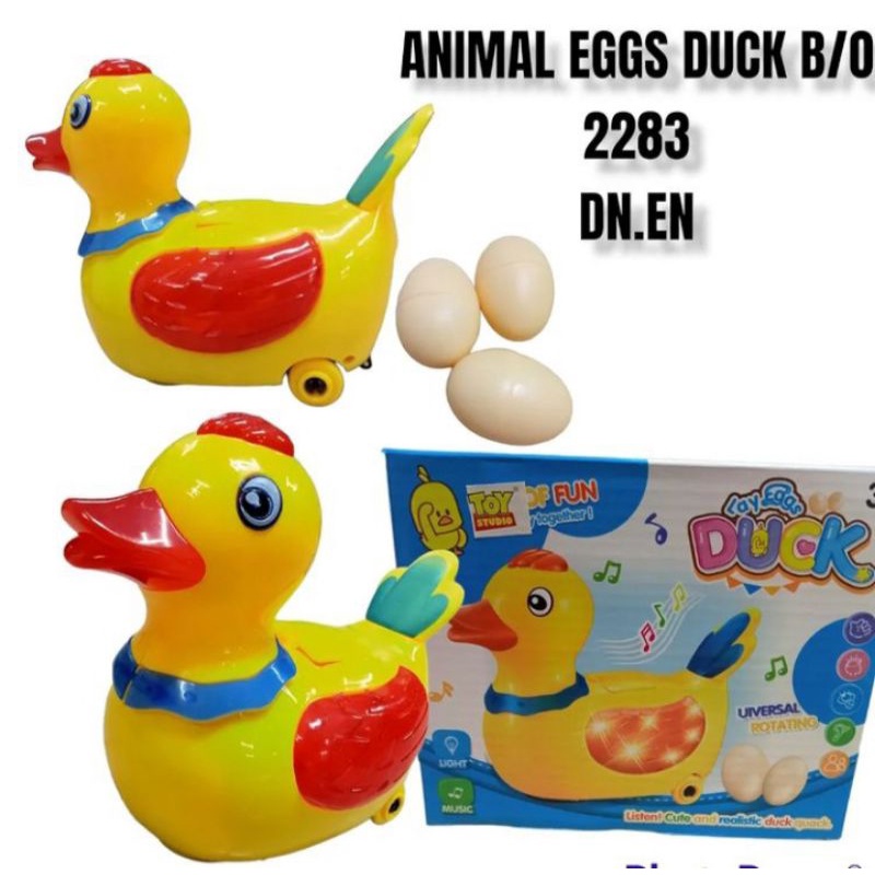 Mainan Hewan Bebek Bertelur Animal Dug Egg 2283