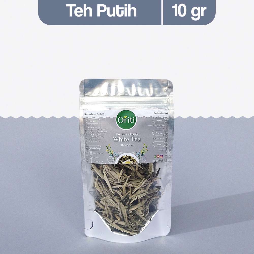 

WHITE TEA | Teh Putih | 10 gr | Teh Asli | Teh Premium | Oriti