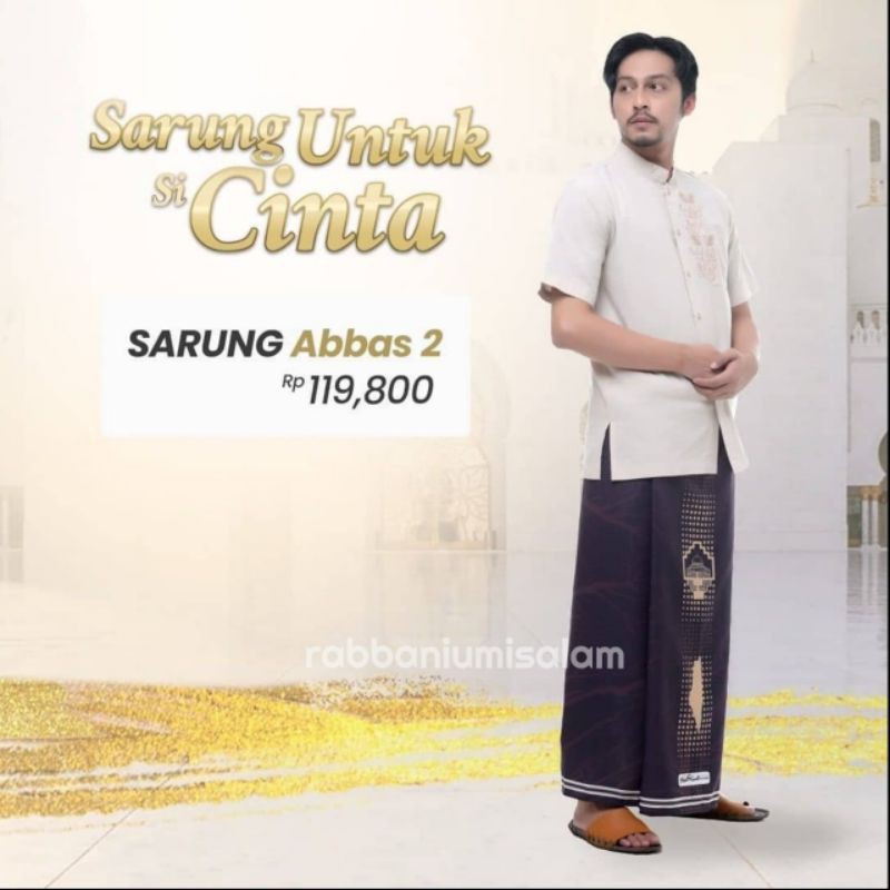 Rabbani Sarung Abbas 2 Palestina Style Dewasa All Size