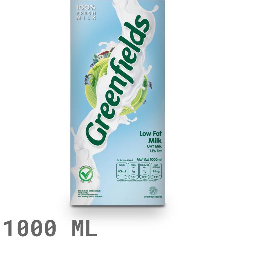 

Update Greenfields Low Fat Milk 1000 ml