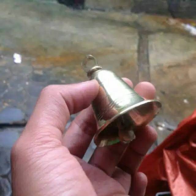 Bel Lonceng Klintingan Kuningan Unyil - Brass Doorbeell 5cm