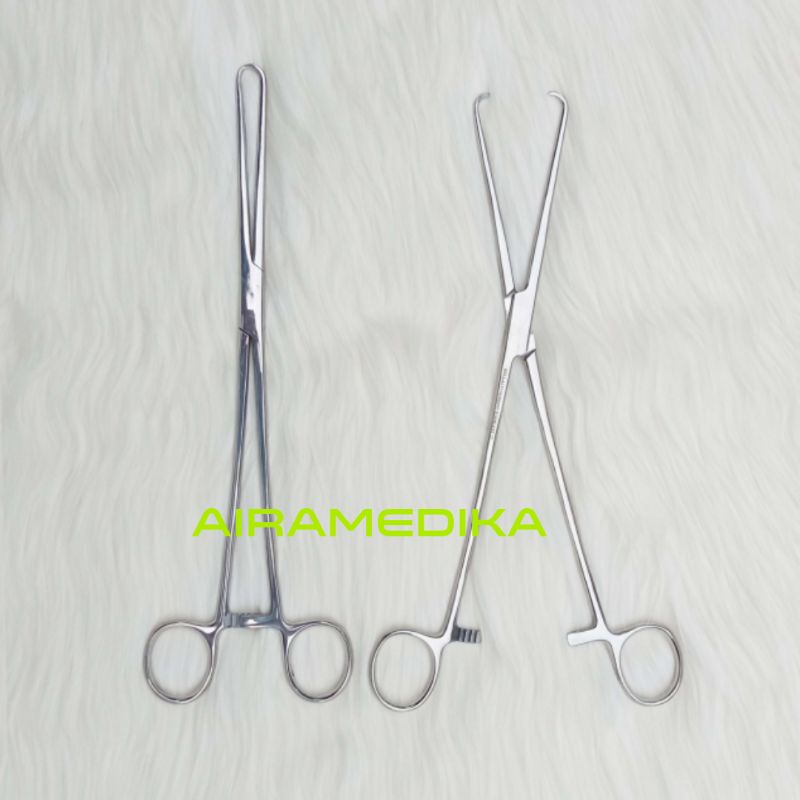 Tenakulum 25cm / Kochel Tang / Tenakulum Forceps / Schroder / Klem Tenakulum / Uterine Tenaculum Sta