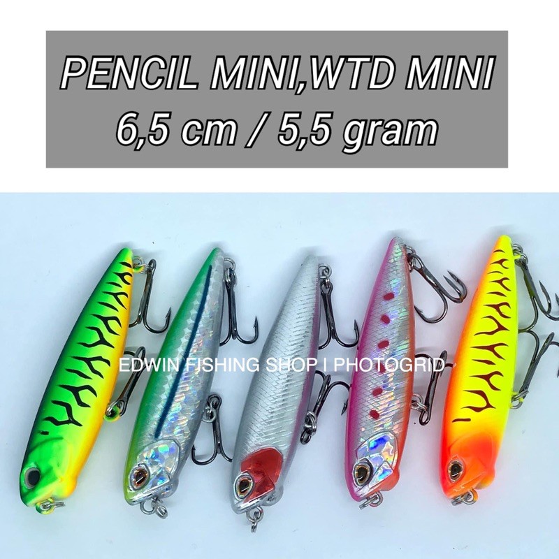 Umpan bukan Duo Realis Pencil / Pencil Mini / WTD MINI