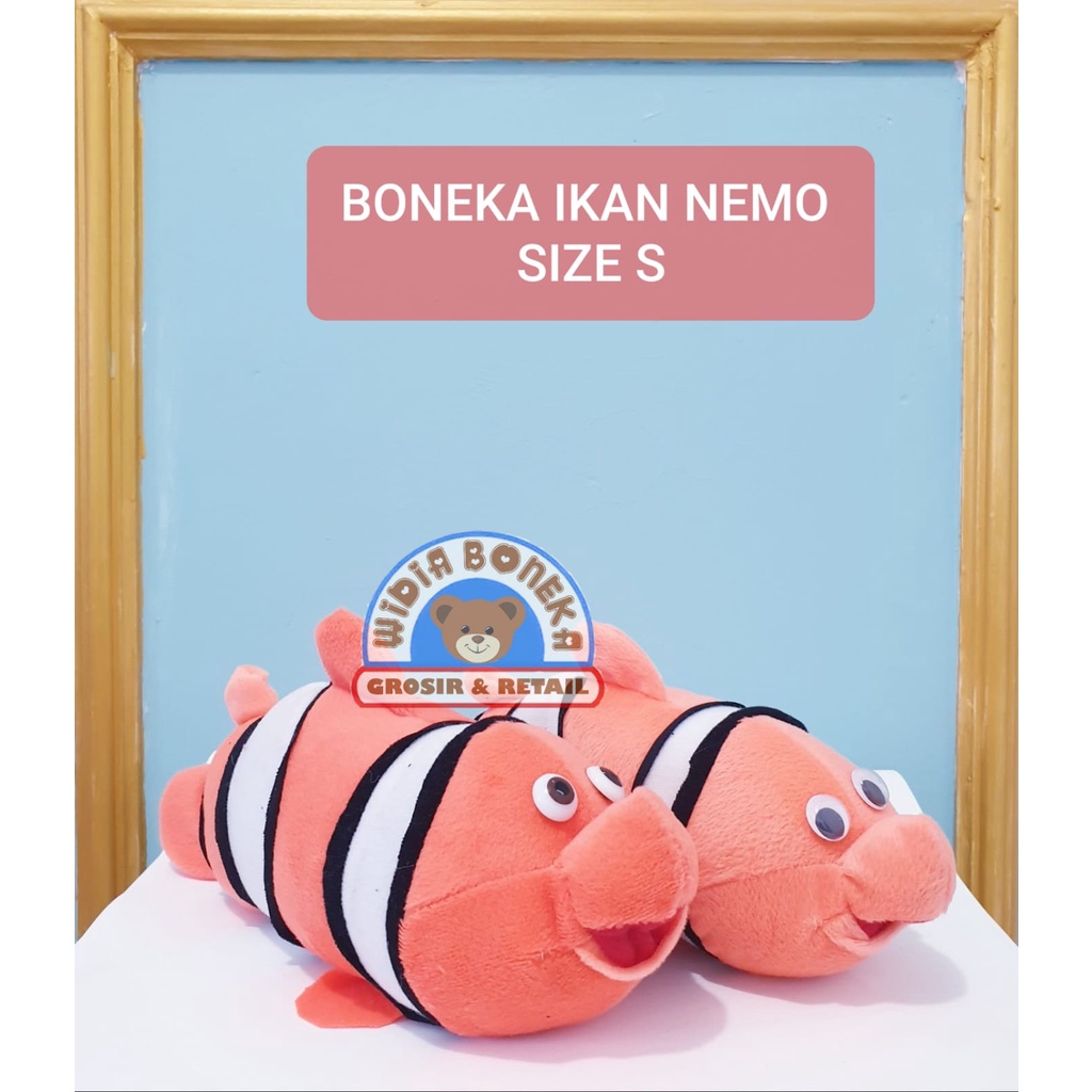 BONEKA IKAN NEMO SIZE S