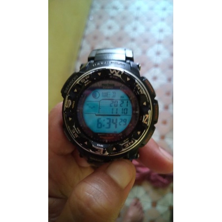 jam tangan casio protrek prg 250 second bekas original