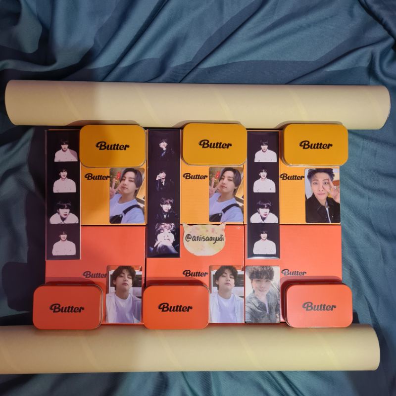 POB BTS BUTTER Weverse JK/V/SG/RM