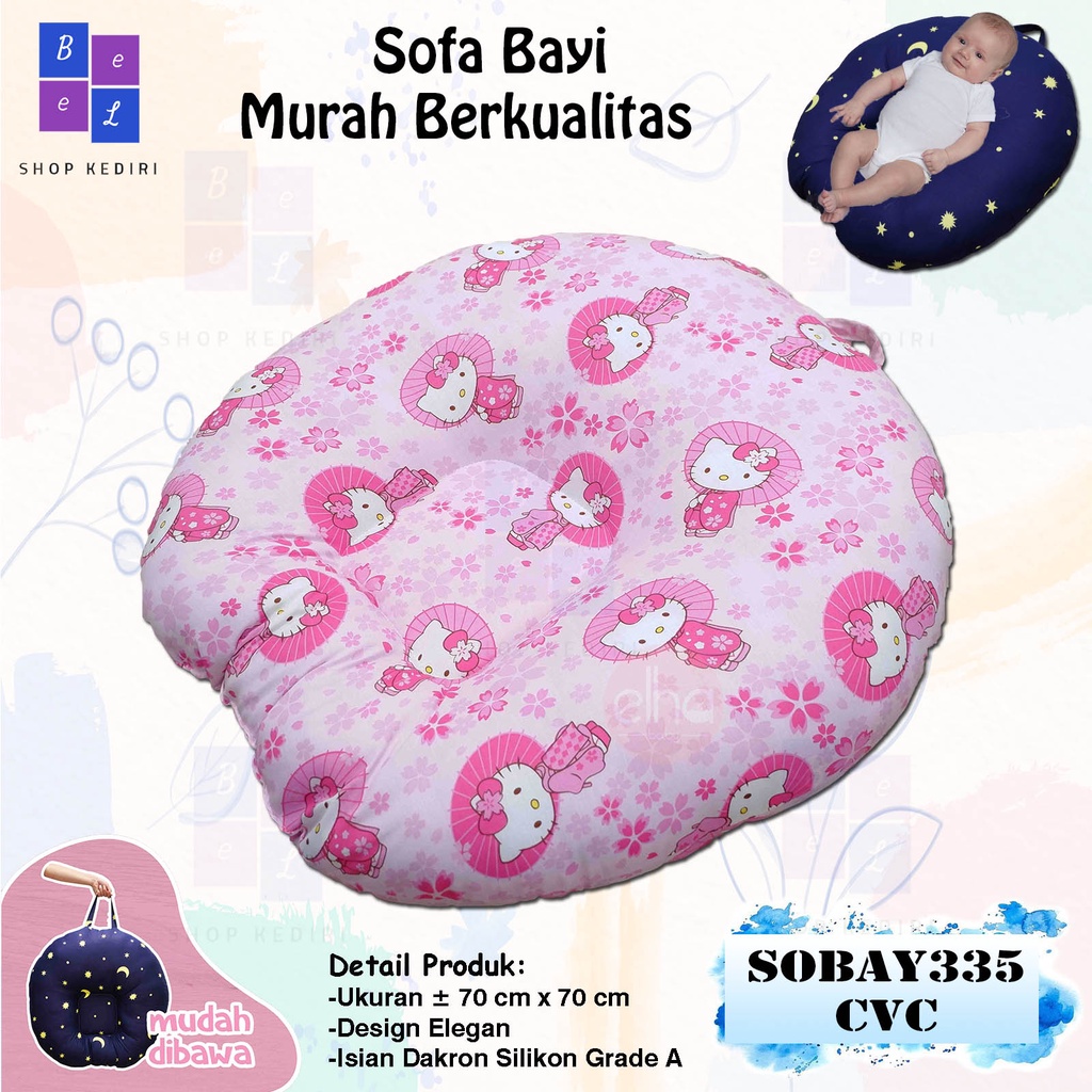 ✨ BeeL Shop ✨Sofa Bayi Newborn Sobay Multifungsi Perlengkapan Bayi Baru Lahir Baby Gift Set-SOBAY335CVC