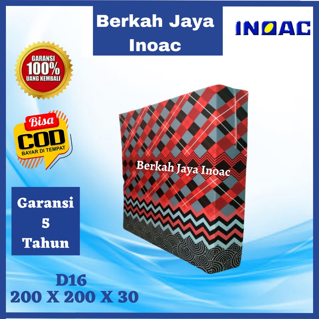 Kasur BUSA INOAC Murah D 16 Tebal 30 cm Original Asli Garansi 5 Tahun Juragan Inoac