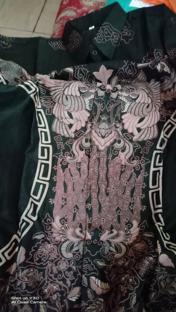 Size M L Xl Xxl Xxxl Bswart Batik Hrb026 Kenongo Hem Pendek Padi Pekalongan M L Xl Batik Pria Murah