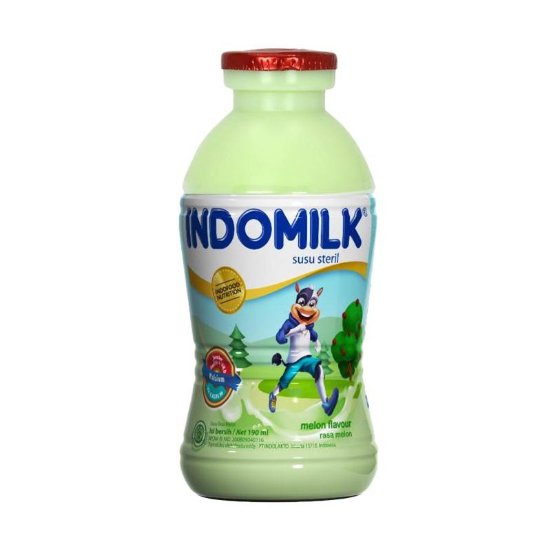 

INDOMILK SUSU UHT STERIL 190ML MELON BOTOL