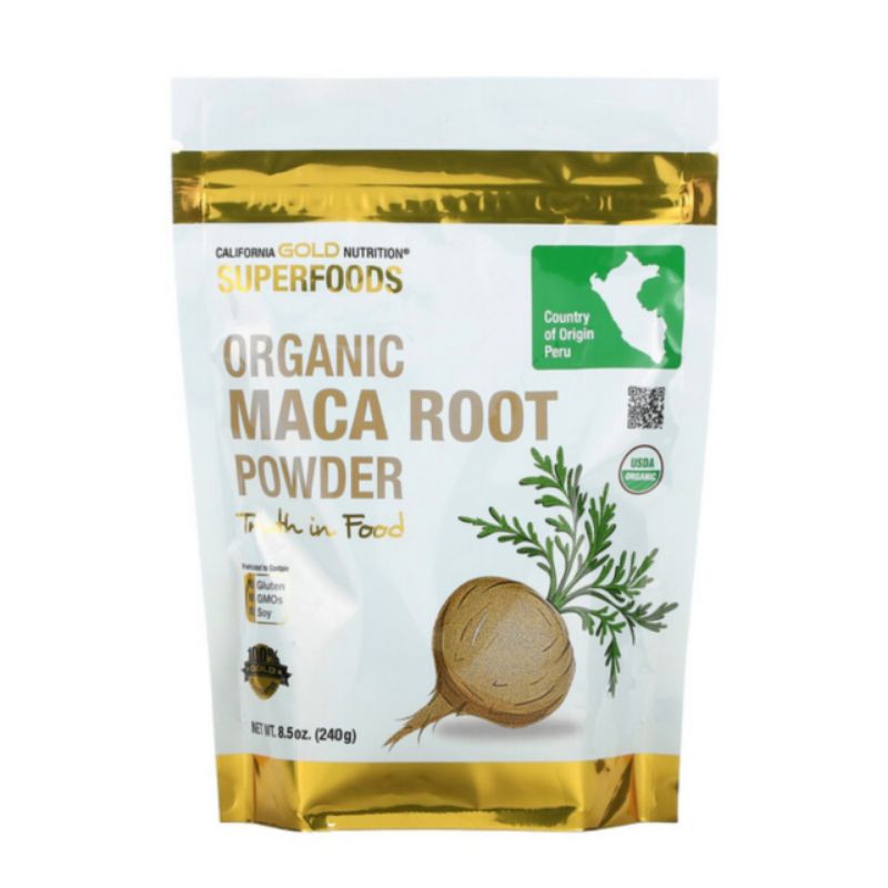 

California Gold Nutrition Superfoods Organic Maca Root Powder 8.5 oz (240 g)
