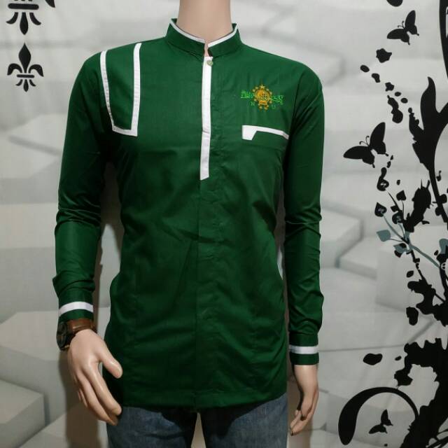 BAJU PRIA KEMEJA KOKO "NU" lengan panjang
