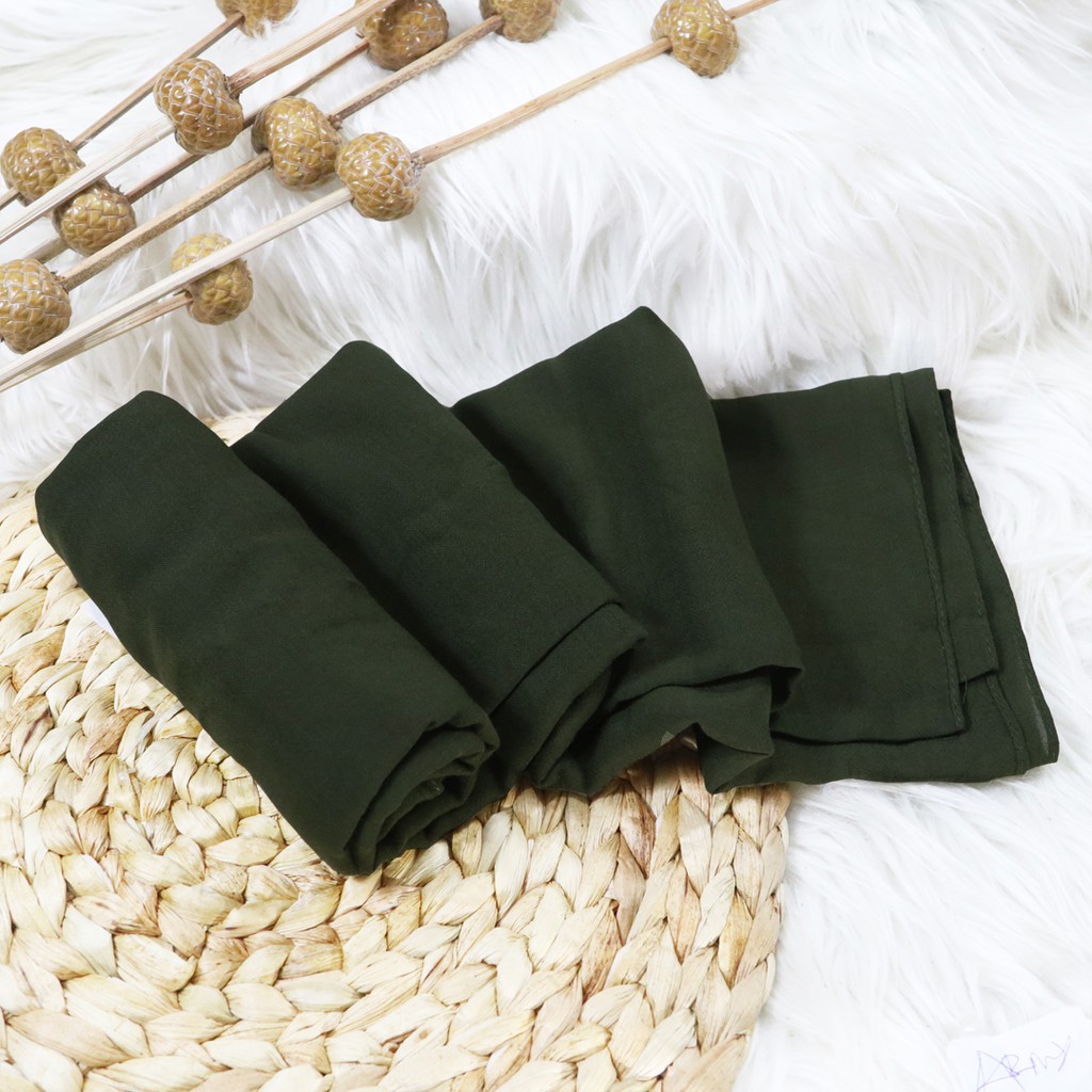 Hijab Pashmina Voal Arabian | Bahan Voal Arabian | Hijab Daily By Shaybee.id-Army