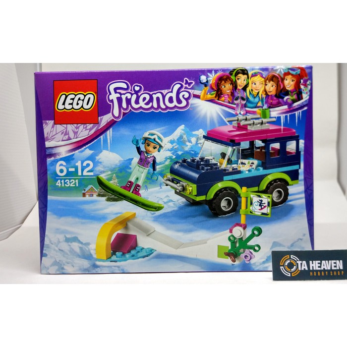 lego friends snow resort off roader