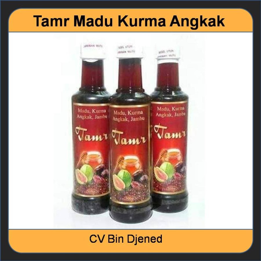 

Sari Kurma plus Jambu Biji Tamr bin Djaned Madu Angkak Asli Obat Menaikkan Trombosit