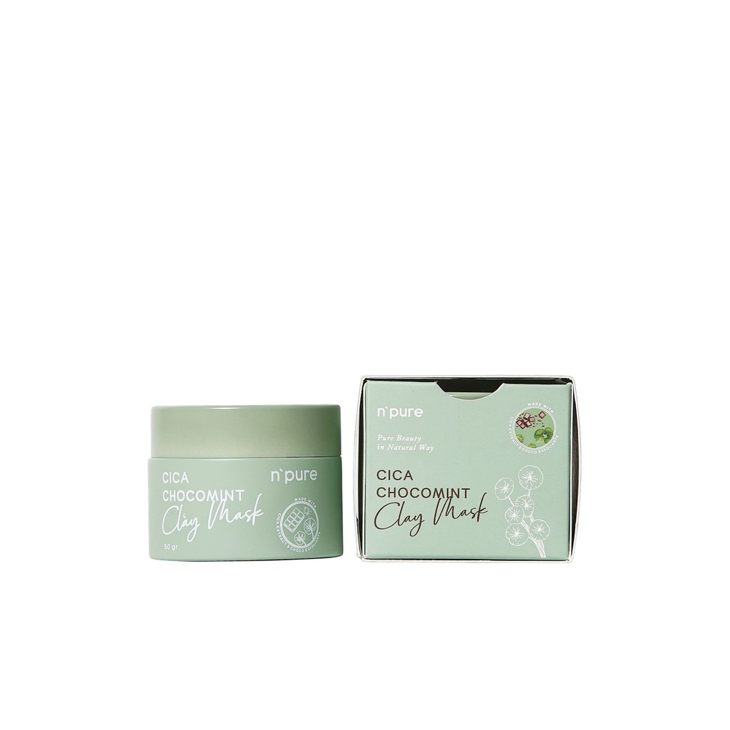 NPURE Clay Mask Centella Asiatica Chocomint