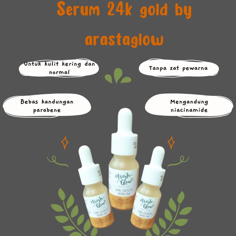 SERUM GOLD 24K BY ARASTAGLOW