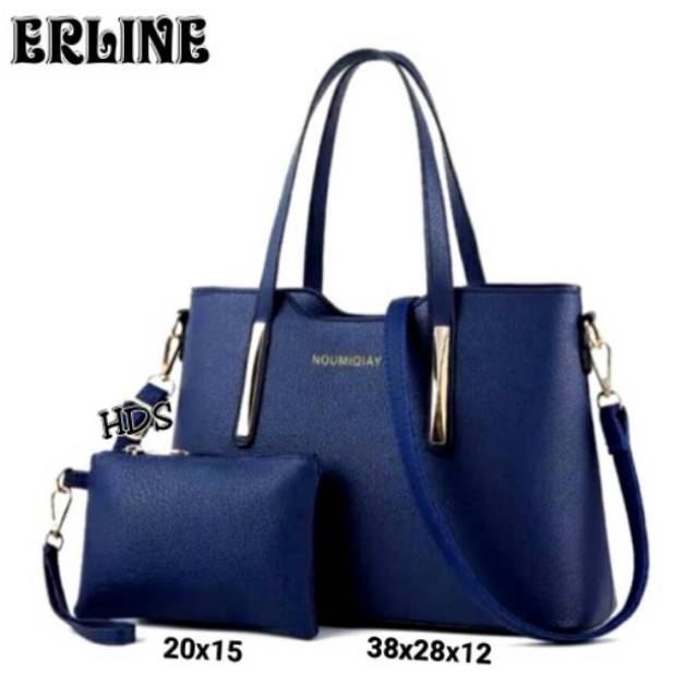 Fashion erline 2in1 /tas handbag wanita murah