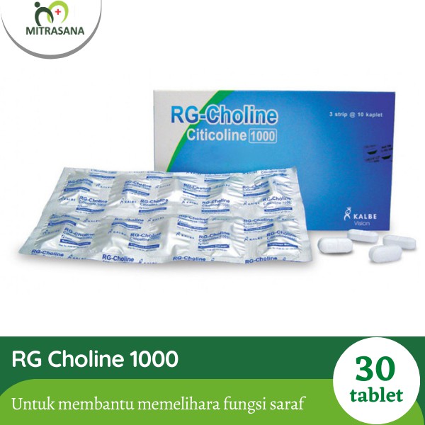 RG Choline 500 mg / 1000 mg - Suplemen Saraf Mata