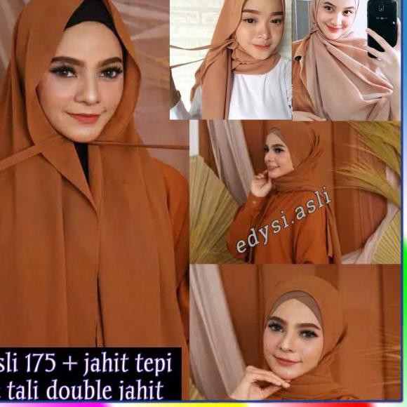 

Ready. PASMINA TALI PANJANG 175×75 [tali double stick]