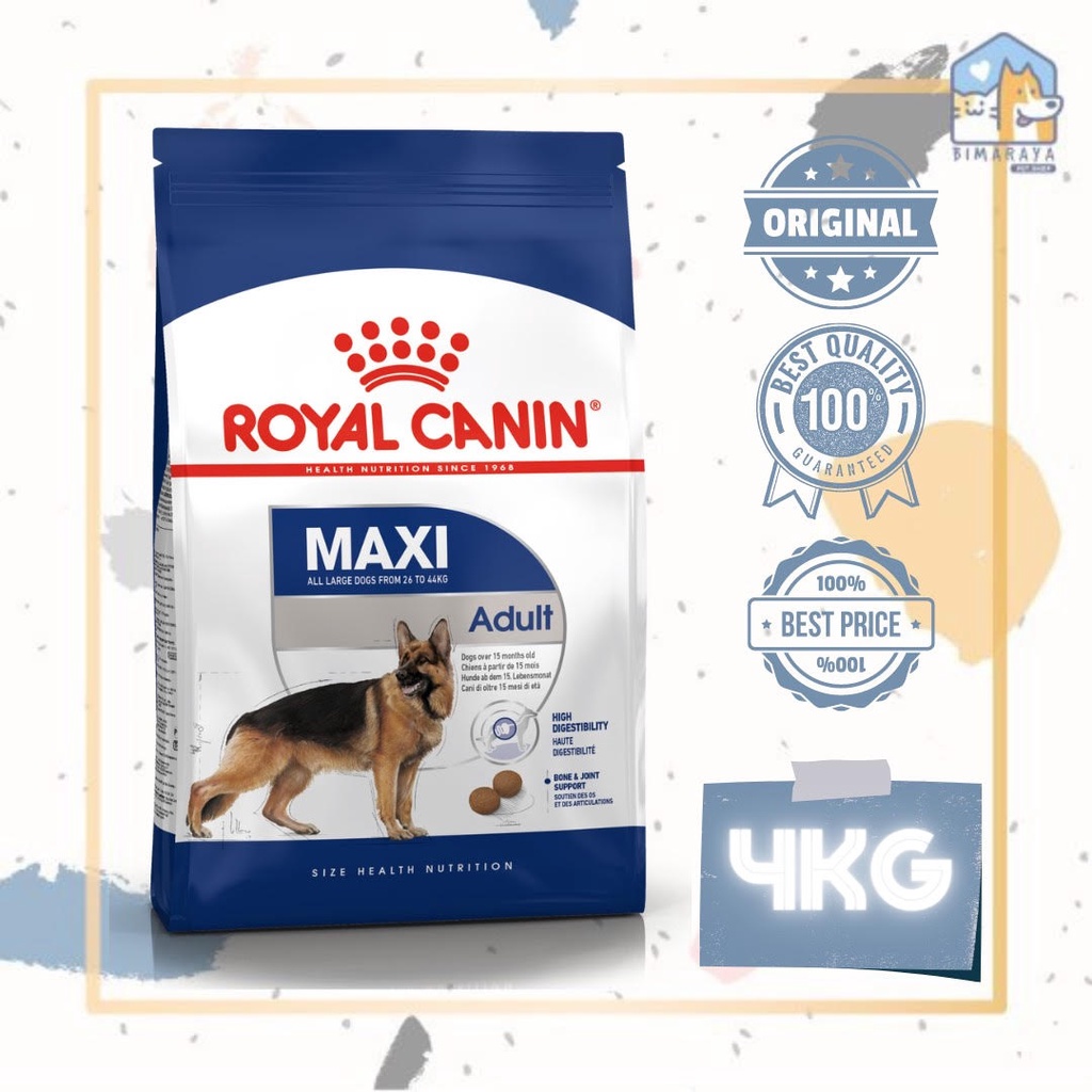 ROYAL CANIN MAXI ADULT 4KG FRESHPACK