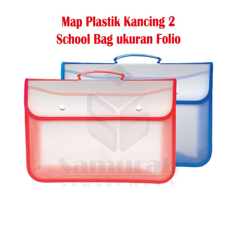 

Map Kancing Jala / Tas School Bag Folio / Map School Bag Kancing