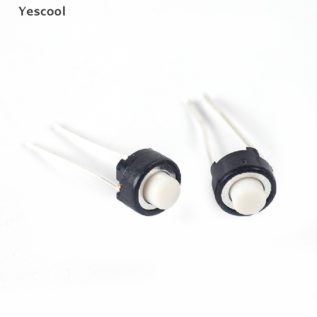 Yescool 50pcs Tombol Tekan Micro Switch 6x6 X 4.3 / 6x6 X 5mm