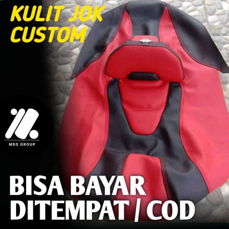 kulit jok custom modifikasi motor aerox aksesoris