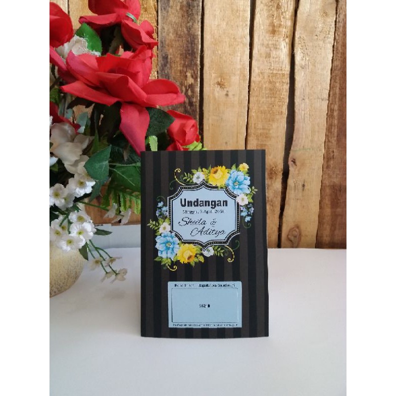 100 set undangan nikah ERBA 88218