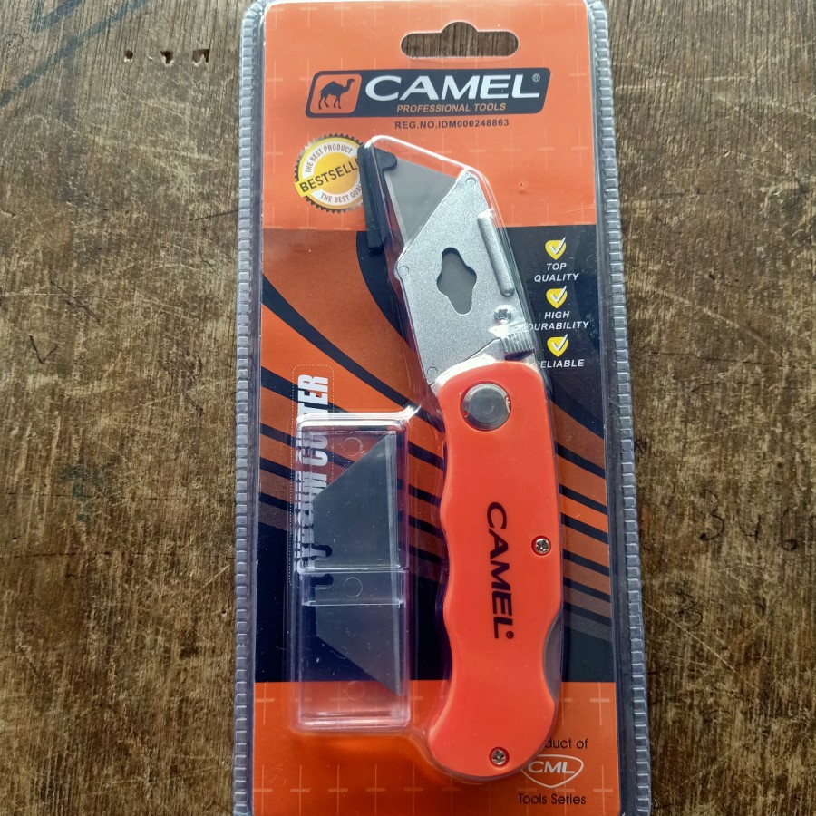 

Pisau Cutter Gypsum Camel Cutter Lipat Piso Kater Pemotong
