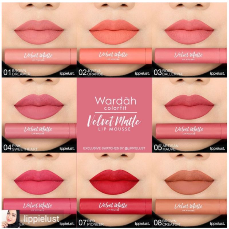 Lipstik Wardah Velvet