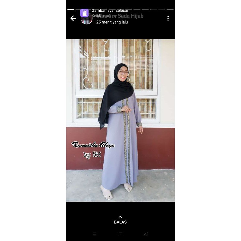 gamis abaya rumaisha by SH