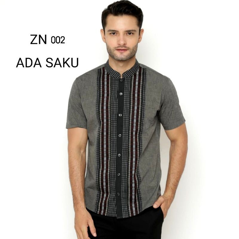 BAJU MUSLIM KOKO PRIA PREMIUM ADA SAKU READY XXL