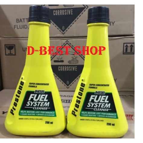 Cairan pembersih injector |Prestone diesel full system cleaner - 200ml