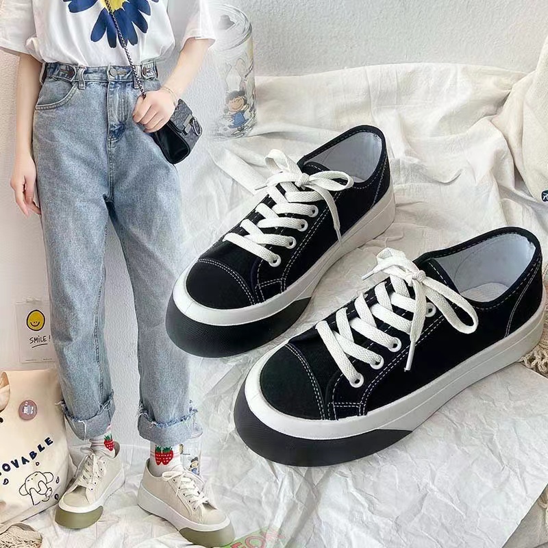 Sepatu Taeyong Sepatu Import Sepatu Wanita Sepatu Sneakers Kanvas