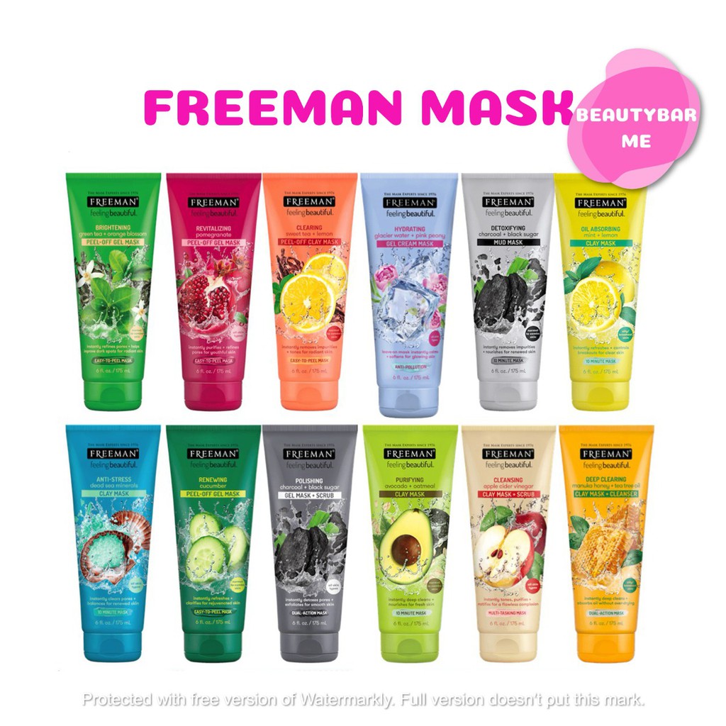 FREEMAN MASK FEELING BEAUTIFUL MASK 175 ML ORIGINAL SALE Shopee Indonesia